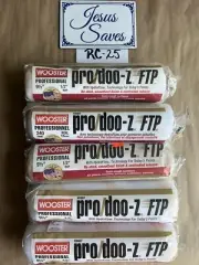 5- Wooster 9-1/2'' Pro/Doo-Z 1/2" HydroFlow Nap Roller Cover Kr667 USA