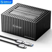 ORICO 2 Bay Hard Drive Docking Station USB C 3.1 SATA for 3.5/2.5 ''HDD/SSD US