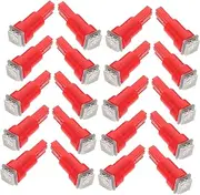 30 Pcs Motorcycle Instrument Light Motorbike Supply Light Bulb for Dashboard Motorcycle Signals Led Glowing Decoration for Motocyle Gauge Cluster Bulbs Gauge Lamp Red Plastic