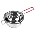 Chocolate Melting Pot Boiler Pot Melting Bowl Stainless Steel Boiler Pot 400ML