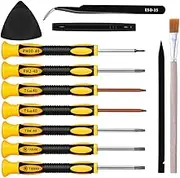Screwdrivers for Xbox PS4 PS3 Xbox One Xbox 360 PS Vita Compelete Repair Tools Kit with Torx Security T6 T8 T9 T10 Phillips PH00 PH2 ESD Tweezers and Pry Opening kits