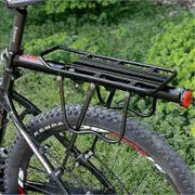 50kg Max Alloy Rear Bicycle Pannier Rack Carrier Bag Luggage Cycle Mountain Bike -Sy