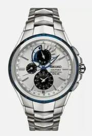 Seiko Men's Coutura Perpetual Solar Watch SSC787 (WARRANTY &FEDEX 2 DAY)