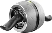 Exercise Wheel | Abs Exercise Roller Silent Rebound | Muscles Strengthening Equipment Ab Trainer Wheel for Men Teens Adults