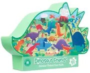 Learning Can Be Fun - Dinosaur Friends Shaped Floor Puzzle 60pc