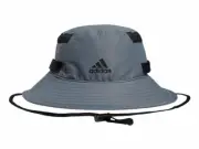 NEW! adidas [L/XL] Men's UPF 50 Aeroready Victory III Golf Bucket Hat-Grey/Black