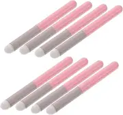 Healeved 8pcs Portable Lipstick Brush Ergonomic Lip Gloss Applicators for Smooth Application for Professional Home Use present for Women