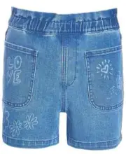 Epic Threads Scribble Paperbag Shorts Girls S Sketch Wash Patch Pocket Pull On