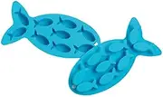 Epicurean Silicone Fish Ice Cube Tray Set of 2