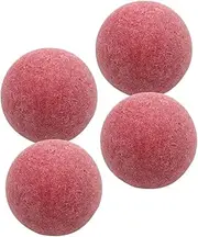 Abaodam 4PCS Red Matte Foosball Balls Professional Table Soccer Balls for Home School Entertainment Enhanced Durable for Fun