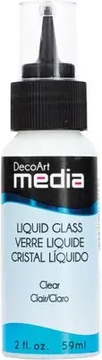 DecoArt Media Liquid Glass 2oz-Clear DMM14-30