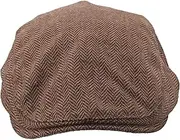 [HAPINARY] Men's Warm Forward Hat Beret Cap for Outdoor Use Adjustable Vintage Beret Comfortable Fit Coffee