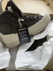 Converse Leather Platform 8.5
