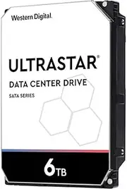 Western Digital Ultrastar DC SATA HDD - 7200 RPM Class, SATA 6 Gb/s, 3.5" 6TB