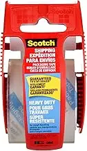 Scotch 3M 142 HD STRENGTH CLEAR PACKING TAPE 48MM X 20.3M ON DISPENSER