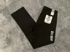 Dockers Black Signature Lux Cotton Slim Stretch Khaki Pants Size 33x32 - NEW