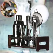 12pc Cocktail Shaker Set Mixer Martini Spirits Bar Strainer Bartender Kits 500ml