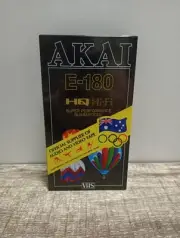 AKAI E-180 HQ HIFI VHS Video Tape Factory Sealed New