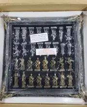 Midevil Times Castle Dragon Wizard Fantasy Chess Board Mint Condition