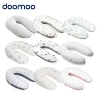 在飛比找momo購物網優惠-【Doomoo】有機棉舒眠月亮枕(月亮枕 孕婦枕 舒適透氣)