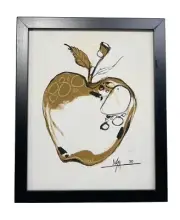 PAINTING ORIGINAL ACRYLIC ON CANVAS PANEL(FRAME INCLUDED)CUBAN ART 8x10”by LISA.