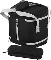 JOYSOG Speaker Tote Bag for JBL Partybox Encore/Encore 2 Protective Case Speaker Cover with Microphone Bag (Gray)