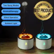 2023 New Ultrasonic Essential Oil Humidifier Volcano Aromatherapy Machine USA