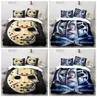 Friday the 13th Jason Voorhees Doona Quilt Duvet Cover Set SingleDouble Size Bed