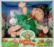 8” Winter Holly Garden Fairies Cabbage Patch Kids Doll Matel 23369 Vtg 1999