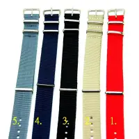 在飛比找蝦皮購物優惠-18mm ~Nylon Watch Strap 尼龍NATO