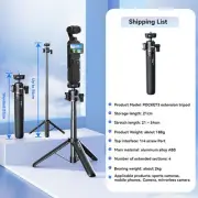 54CM Tripod Extension Rod Extended Selfie Stick for DJI Osmo Pocket 3 Camera