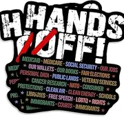 Hands Off Magnets - Medicaid Medicare Social Security Our Jobs - Fair Elections Personal Data Public Lands - Durable Material for Car Truck Toolbox Any Metal Surface - EPLM0043-FBA