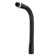15cm/5.9" Metal Gooseneck Flexible M10 Hose for Universal Holder, Black