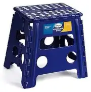 13" Folding Step Stool for Adults and Kids Holds Up to 300 13 Inch Royal Blue