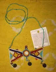 African Maasai Good Luck necklace Masai Massai Fair Trade jnmg102