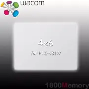 Wacom Intuos3 4x6 Transparent Clear Overlay Sheet for PTZ-431W Graphic Tablet