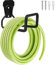 Hose Pipe Holder 2pcs/Pack Garden Hose Holder, Wall Mount Garden Water Hose Holders for Indoor Outdoor, Heavy Duty and Durable Water Hose Hanger Rack,with Screws Hose Pipe Hanger