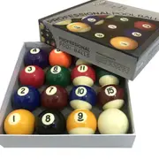 Professional Pool Snooker Billiard Balls 2 & 1/16 inch Numbered