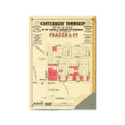 Canterbury Melborune Vintage Real Estate Advert Art #1