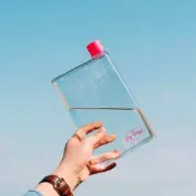 Lazy Dayz Flat Bottle 380ml - Pink