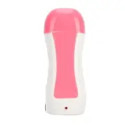 Portable Hair Removal Wax Heater With Hair Removal Wax Paper Wax Strip Pink MGR
