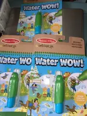 3 Melissa & Doug Let's Explore Water Wow! Seasons Water-Reveal Pad No Mess Reuse