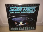 Star Trek The Next Generation 1990 Enterprise Calendar Vintage SEALED
