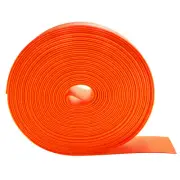 11Yards Sewing Elastic Bands 1-1/2" Width Flat Stretch Cord, Bright Orange