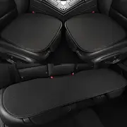 Breathable & Anti-Slip Viscose Filament Car Seat Covers, Non-Slip Car Seat Pad for Summer Breathable and Refreshing CAR Seat Covers Full Set,Ice Silk Non-Slip CarSeat Pad WithPocket (Full Set,C)