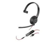 Poly Blackwire 5210 Monaural USB-A Headset TAA (8m3x1aa#aba)