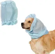 UtySty Dog Ear Cover Pet Snood Long Ears Protection Breathable Earmuff Net Muffs Mesh Sleeve Wrap Cap Protector for Grooming Cat Cocker Spaniel Cavalier Basset Summer Keep Mosquito Fly Grass Seeds Out