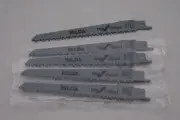 5 x Reciprocating Saw Blades 150mm recip 6tpi