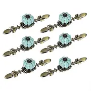 Ceramic Knob,Cabinet,Furniture Pull Handles,Door Pull,Drawer Pull Handle,6pcs Ceramic Knobs Vintage Knob Drawer Pumpkin Shaped Pull Handle Furniture Kitchen Cabinet Cupboard Wardrobe Dresser Decorati