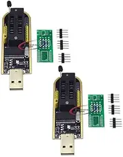 2pcs CH341A STC Flash 24 25 EEPROM BIOS Writer USB Programmer SPI USB to TTL